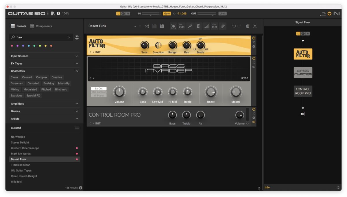 Create a unique sound and tone with Guitar Rig 7 Pro