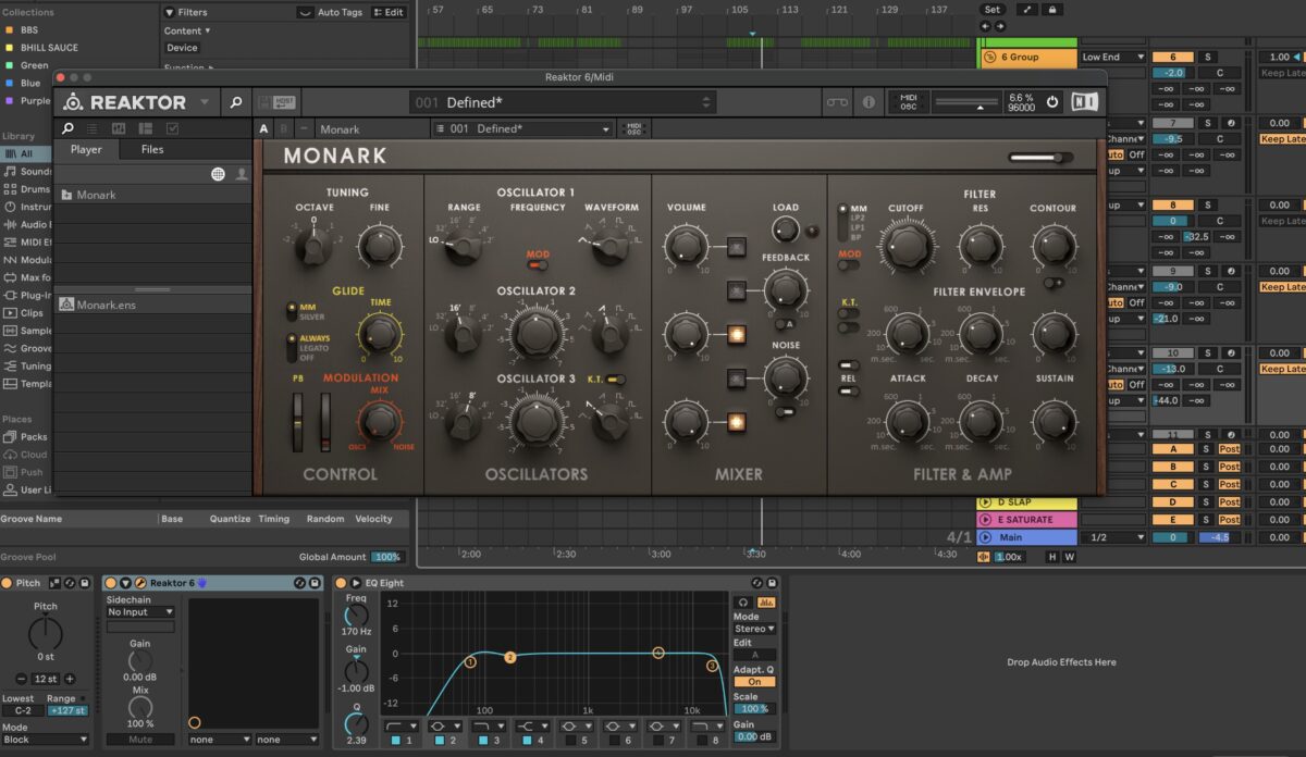 Monark settings