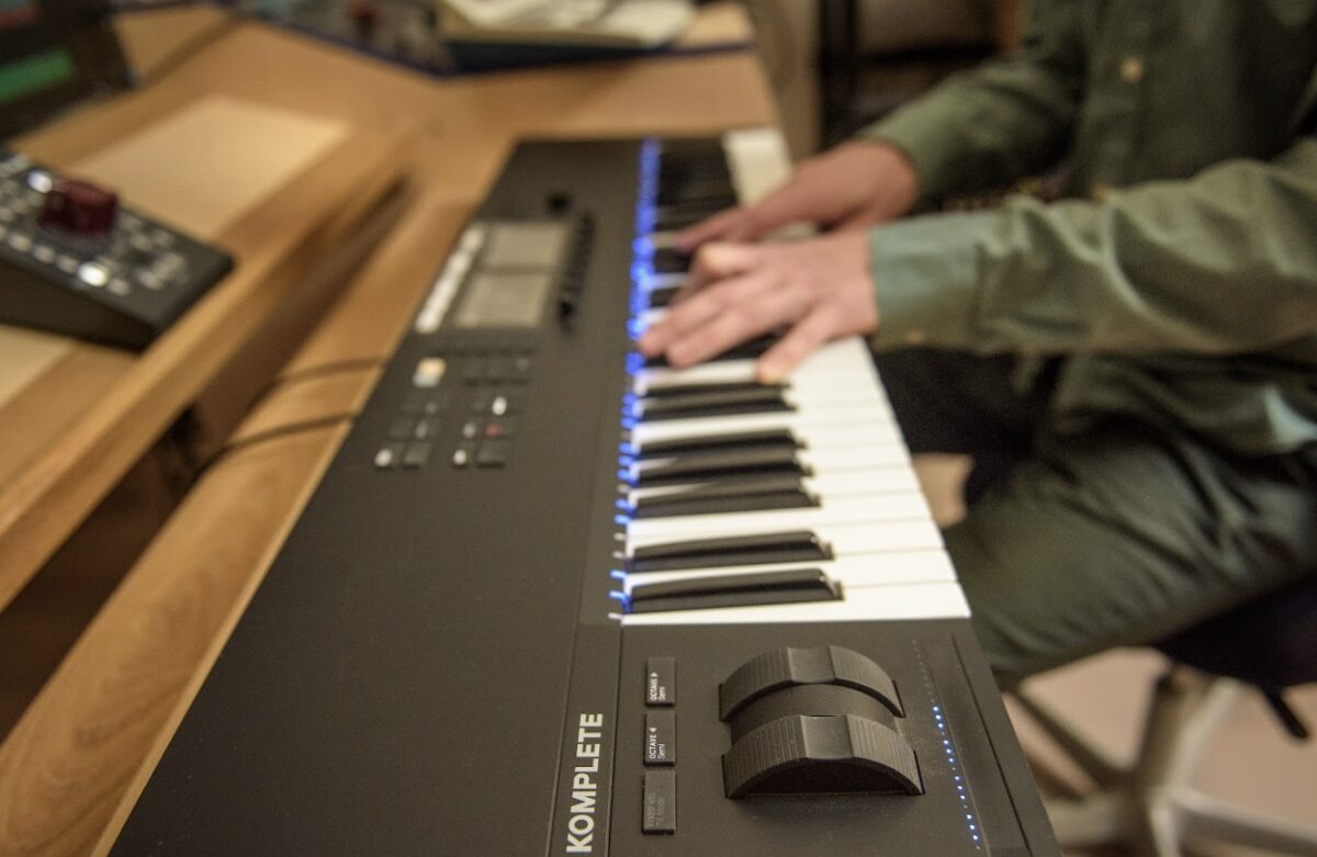Arnaud Roy's Komplete Kontrol keyboard