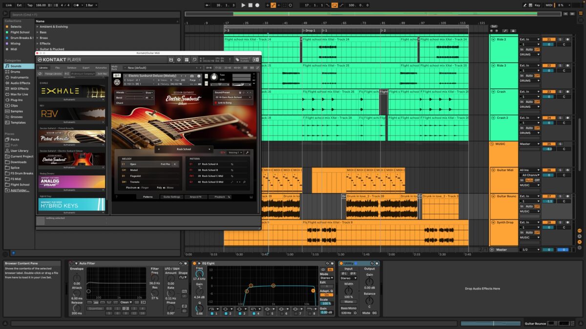 Session Guitarist - Electric Sunburst in Kontakt