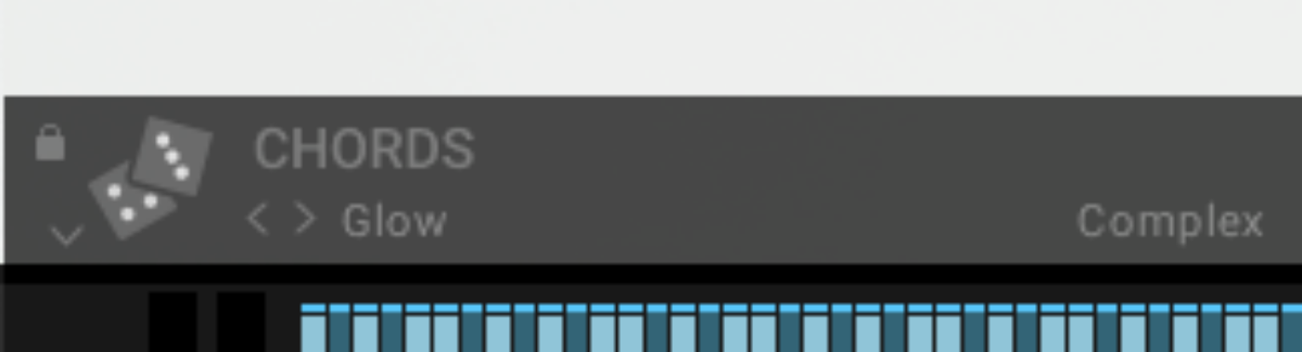 The Chords page button