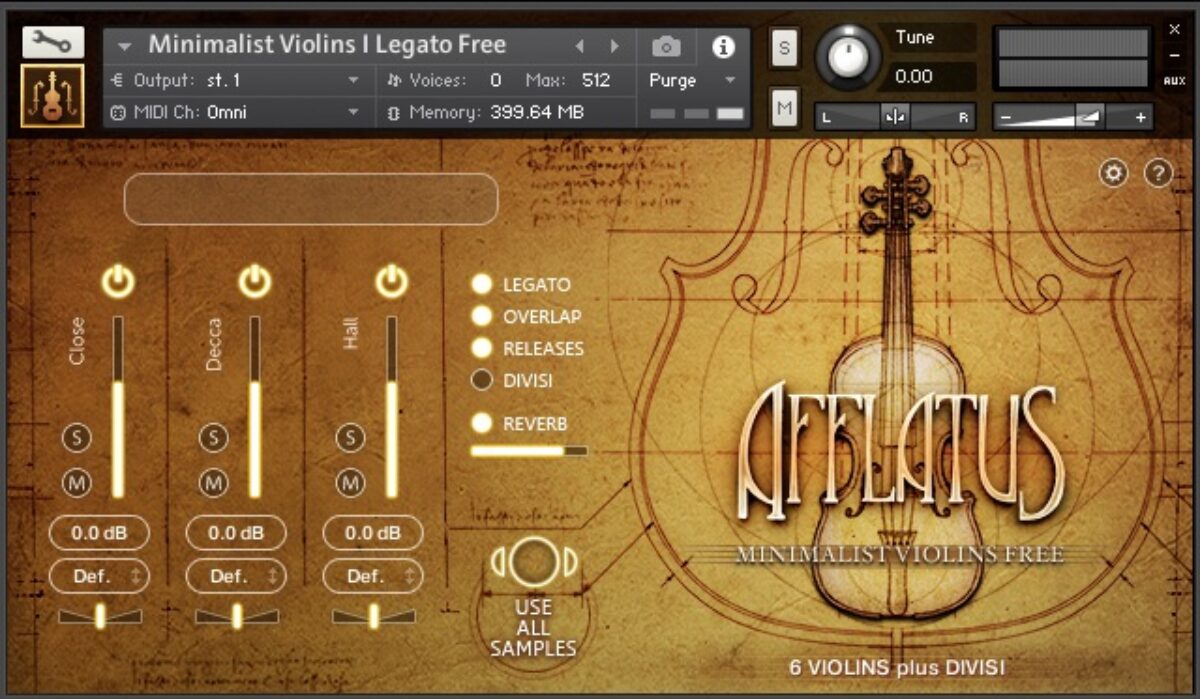 Minimalist Violins Legato Free