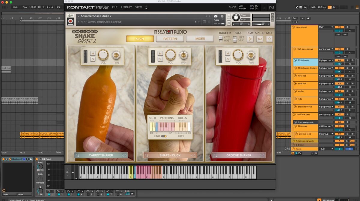 Shimmer Shake Strike 2 in Kontakt Player