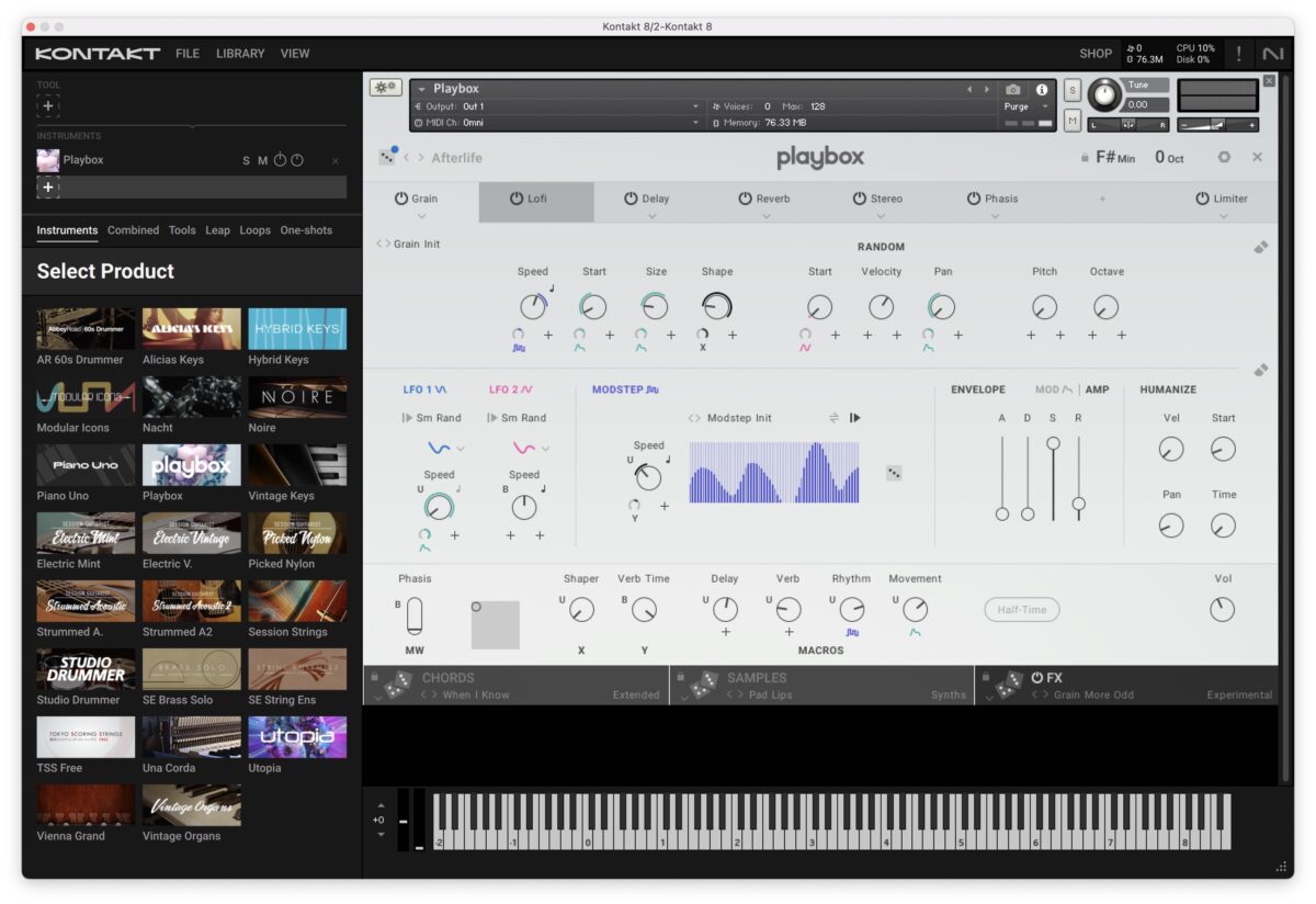 Grain in Playbox