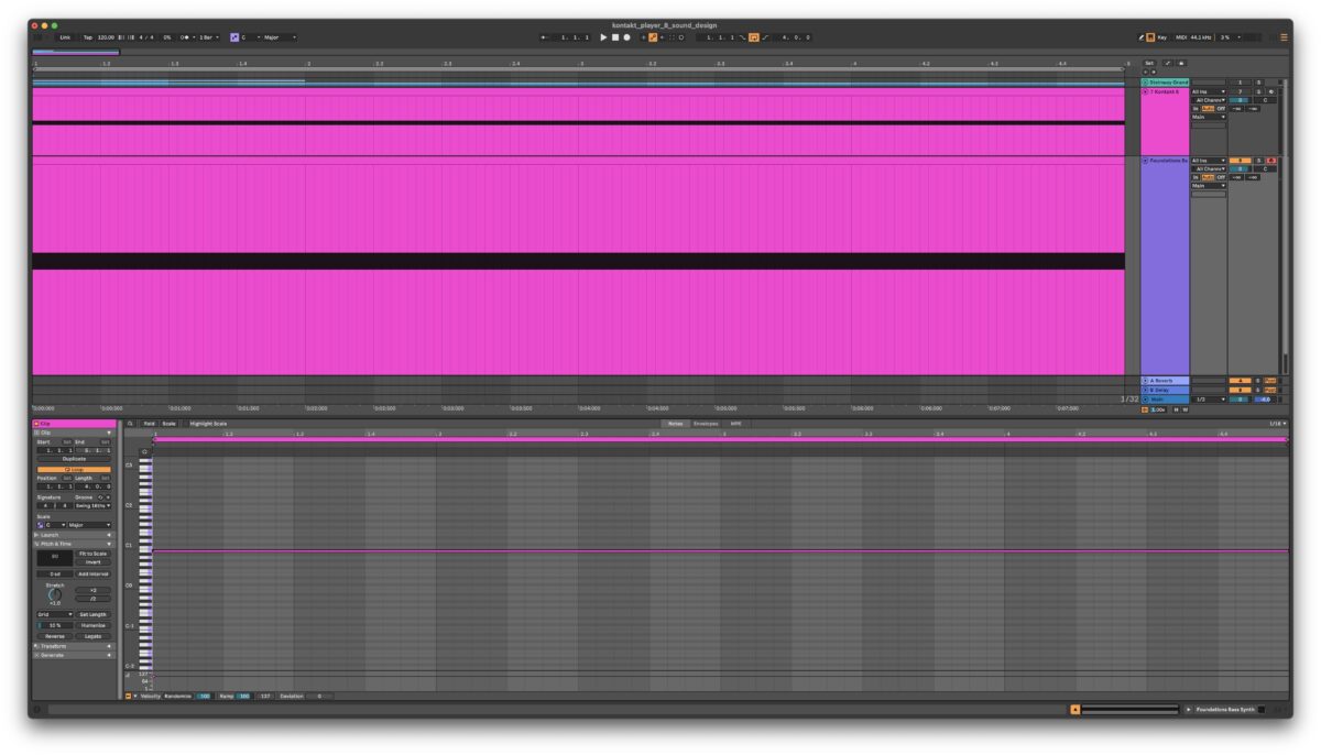 bass note