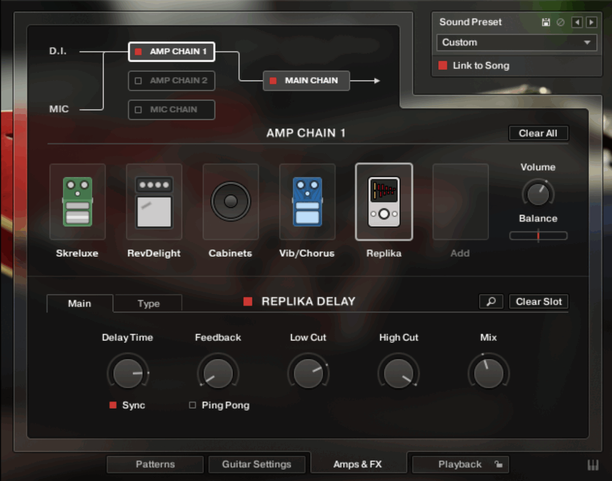 The Amps And Fx Page