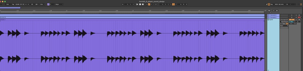 synth sample
