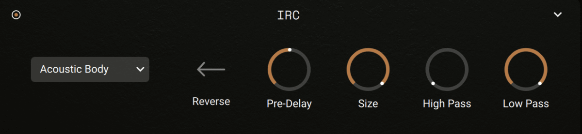 Changing the impulse response