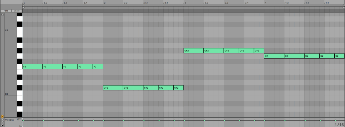 Sequencing The Bass Sound