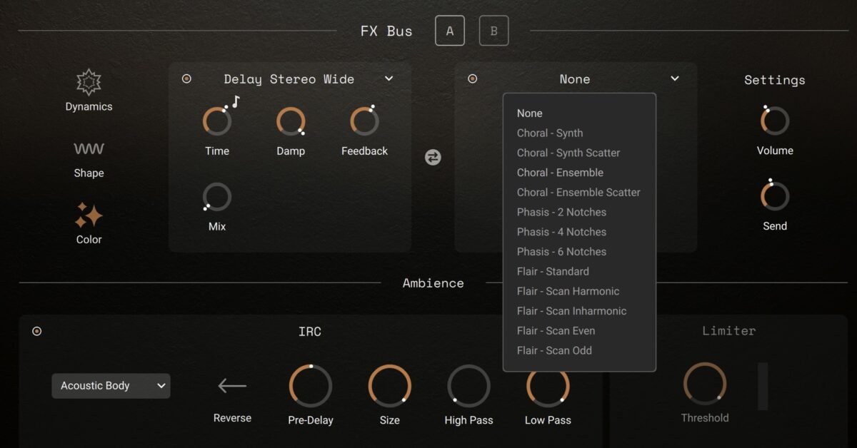 Adding an ensemble effect