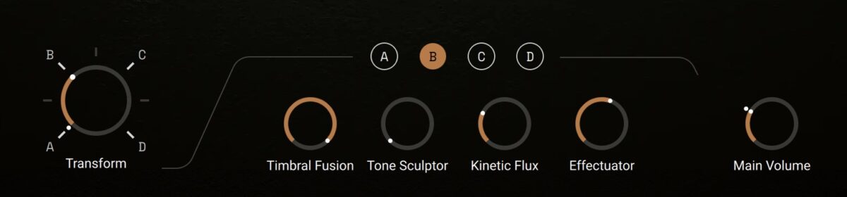 Setting up morphing parameters
