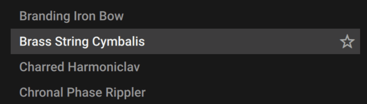 Selecting A Preset Type 2