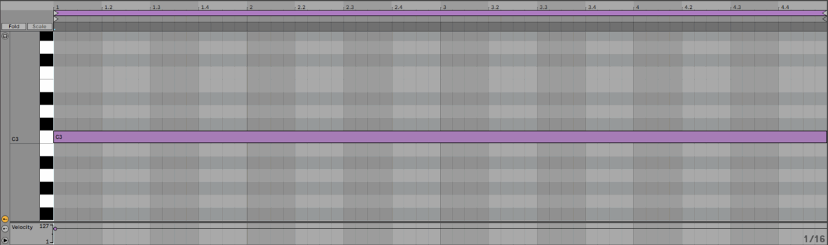 sequencing the drum loop