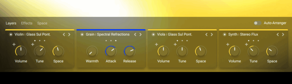 String Layers in LCO Producer Strings