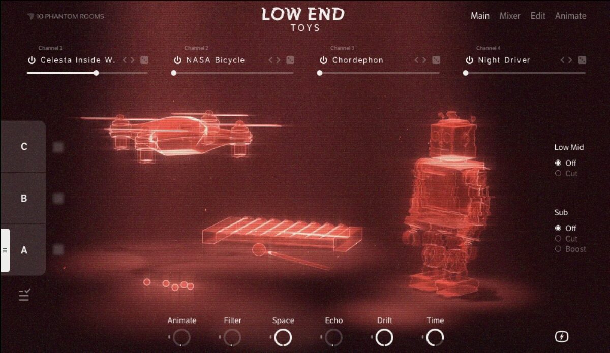 phantom rooms low end toys