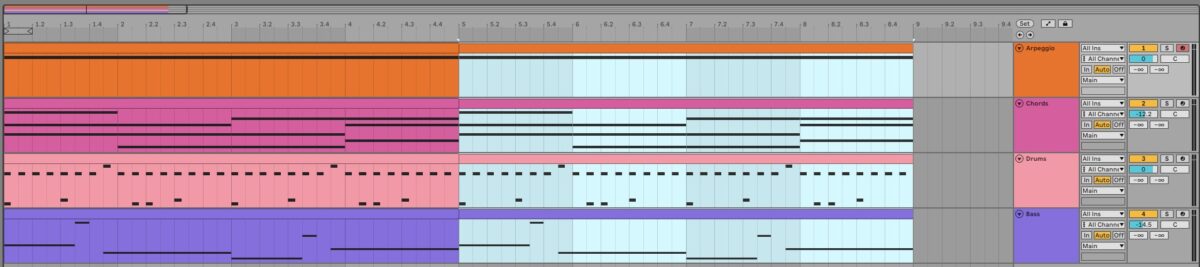 Duplicating the arrangement
