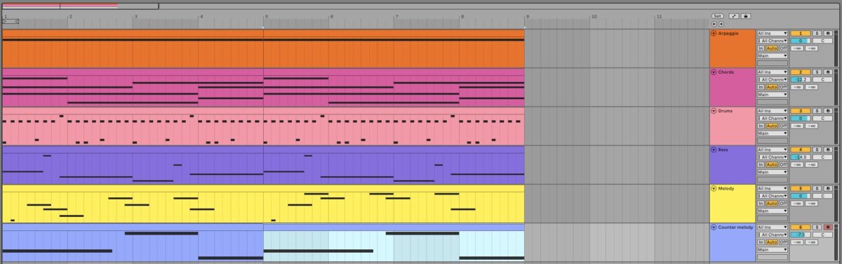 Duplicating the counter melody