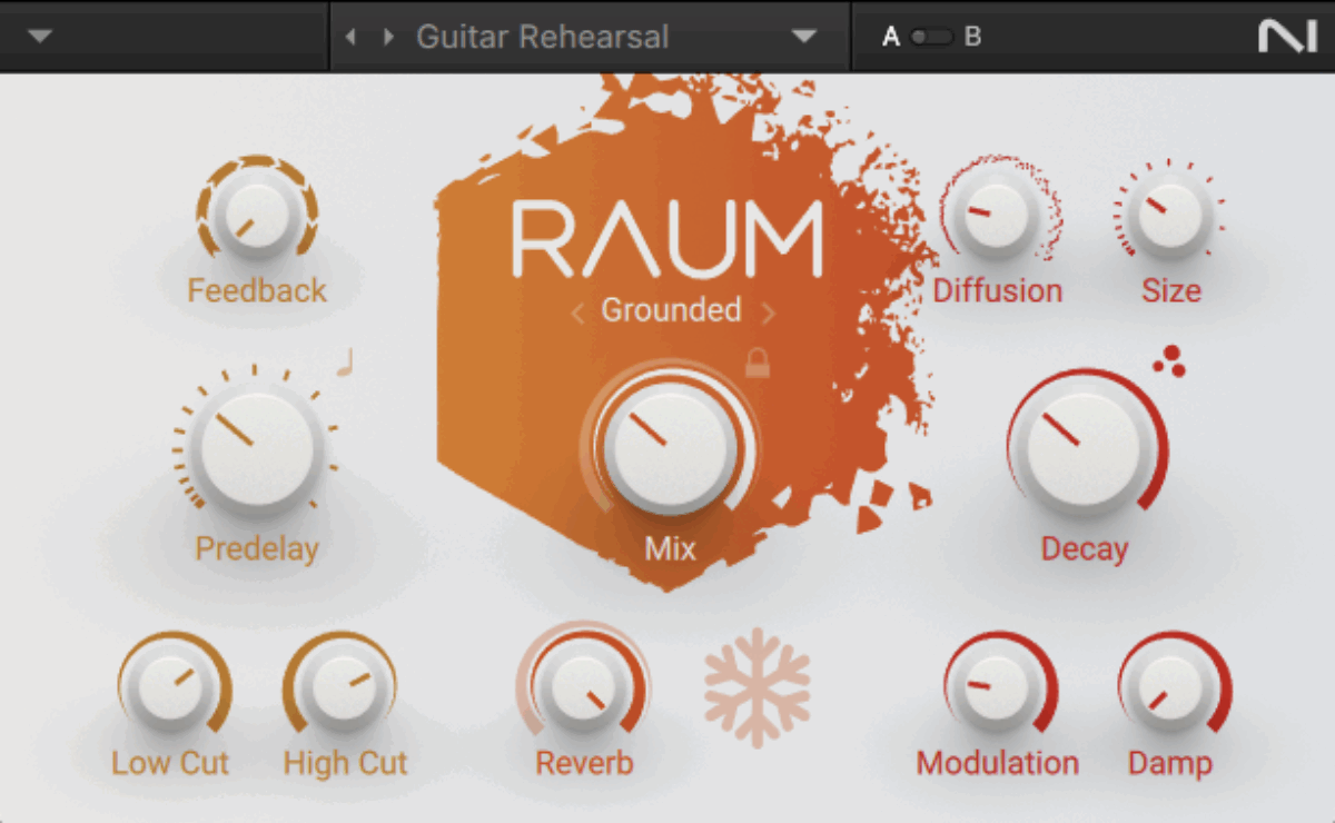 Raums Guitar Rehearsal Preset