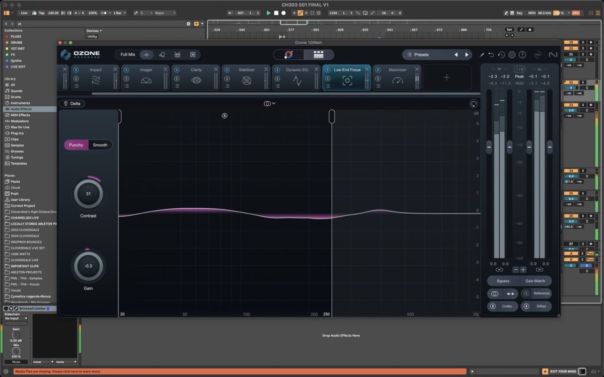 Cloverdale Low End Focus