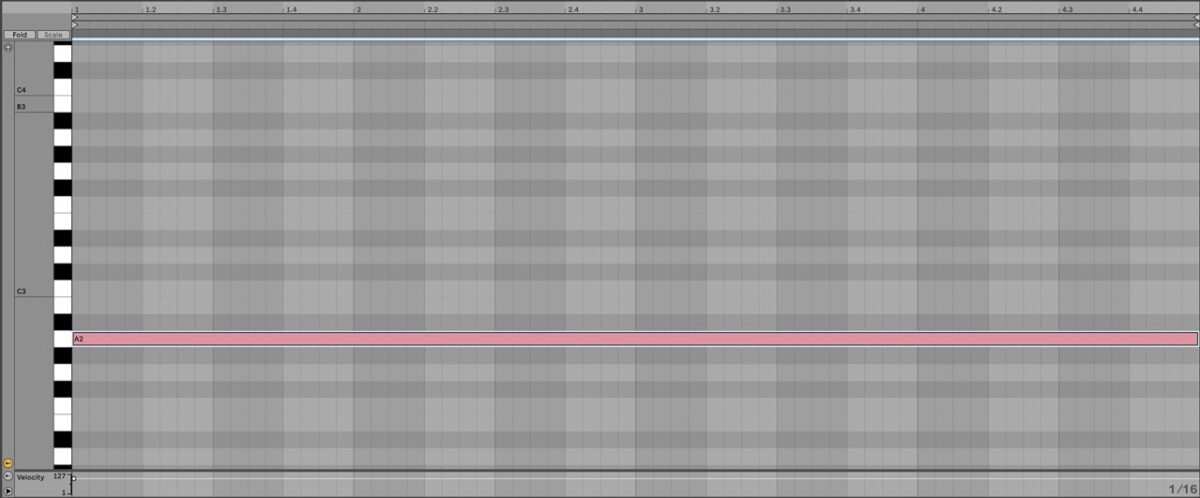 sequencing the train tracks preset