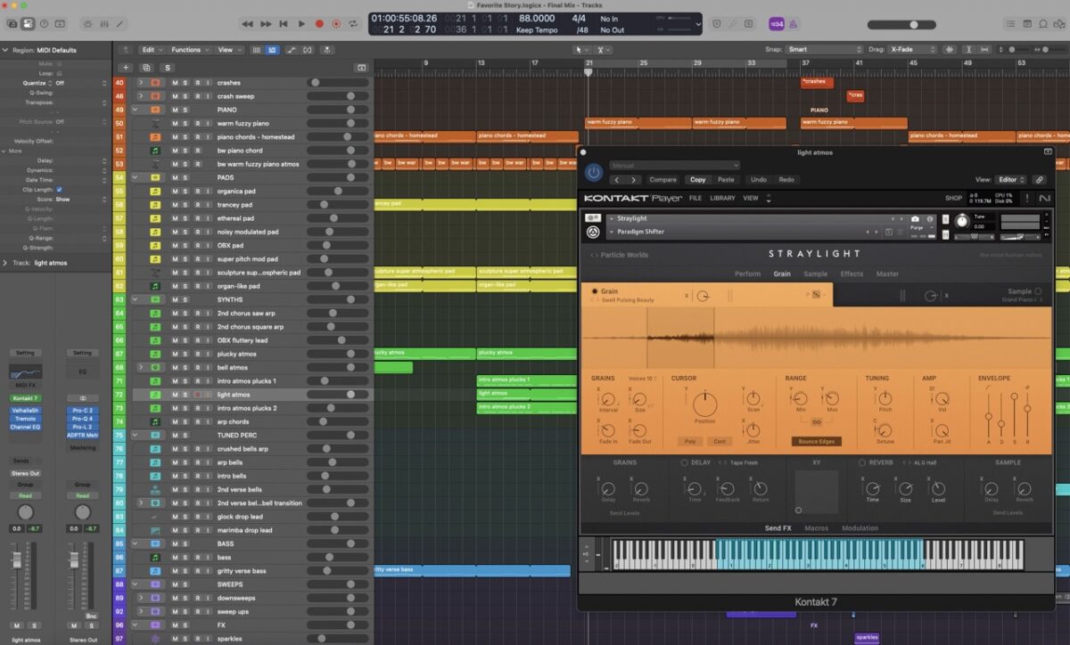 Blonde Maze Straylight DAW