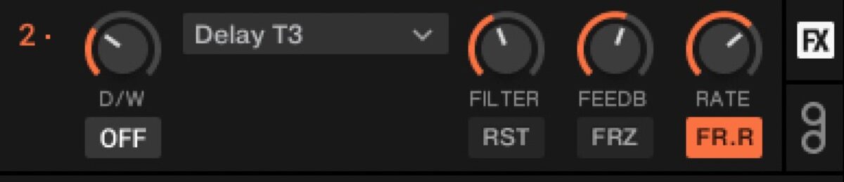Turning the Delay T3 off