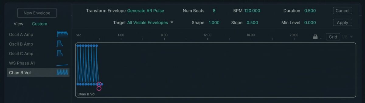 Generating the AR Pulse