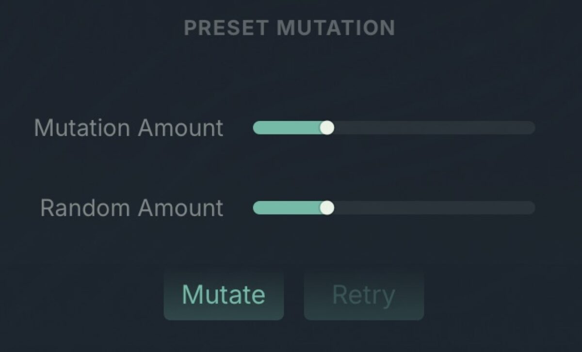 The Mutate button