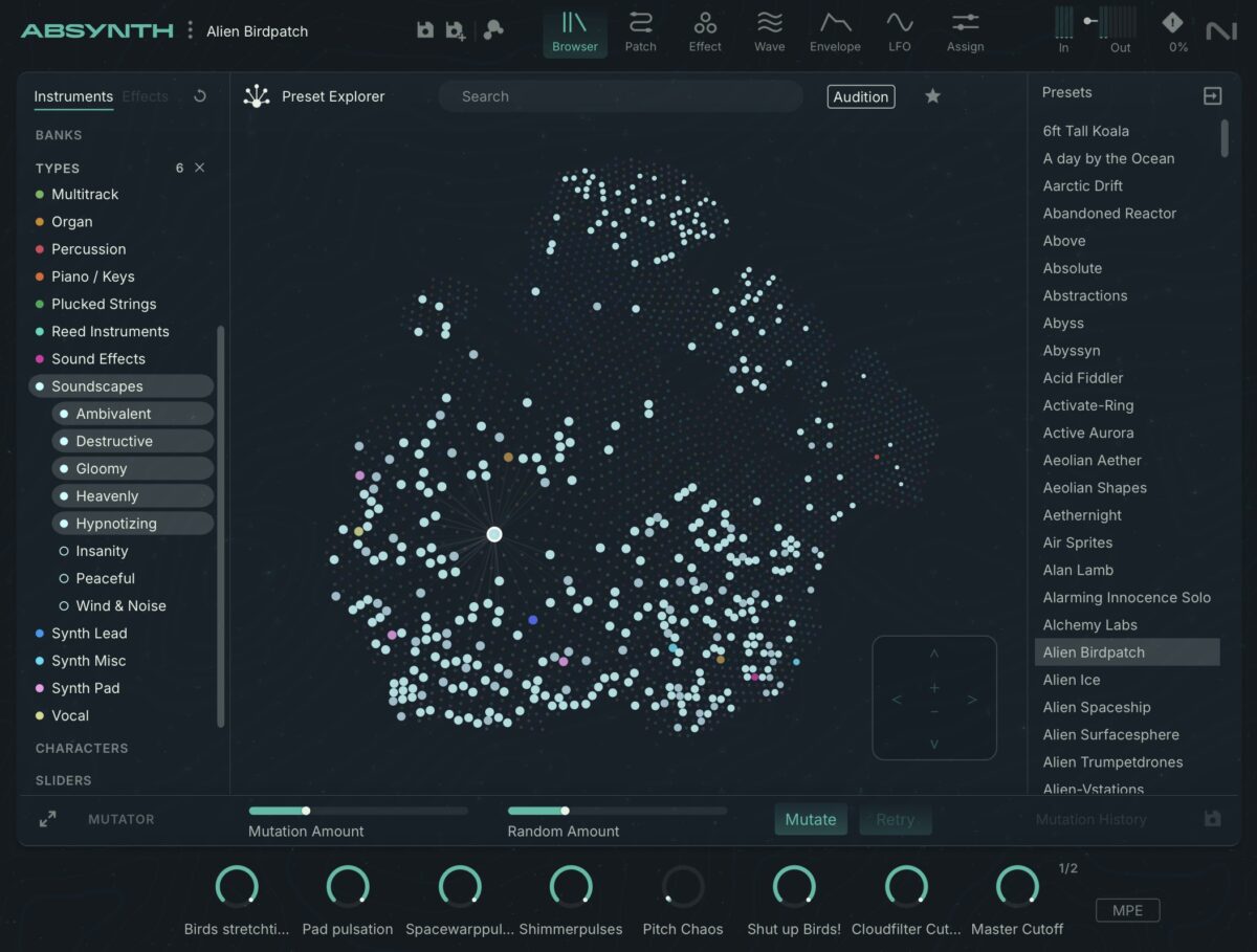 Structured sub-types are grouped by color