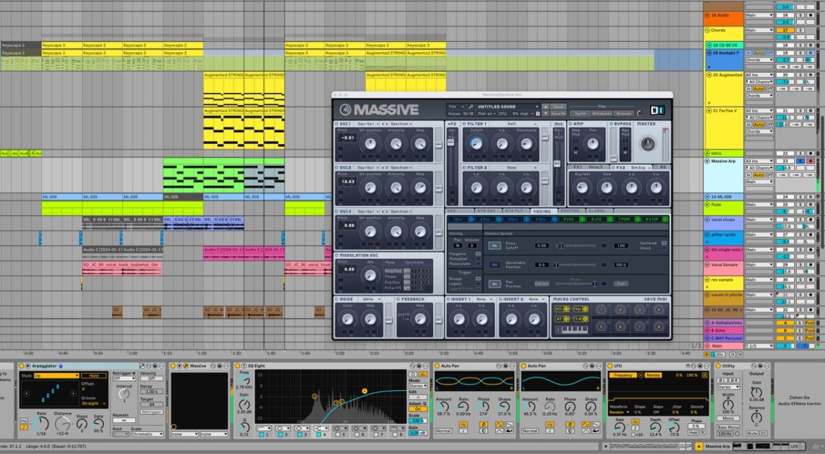 Massive in a session