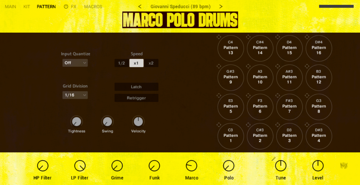 Marco Polo Patterns