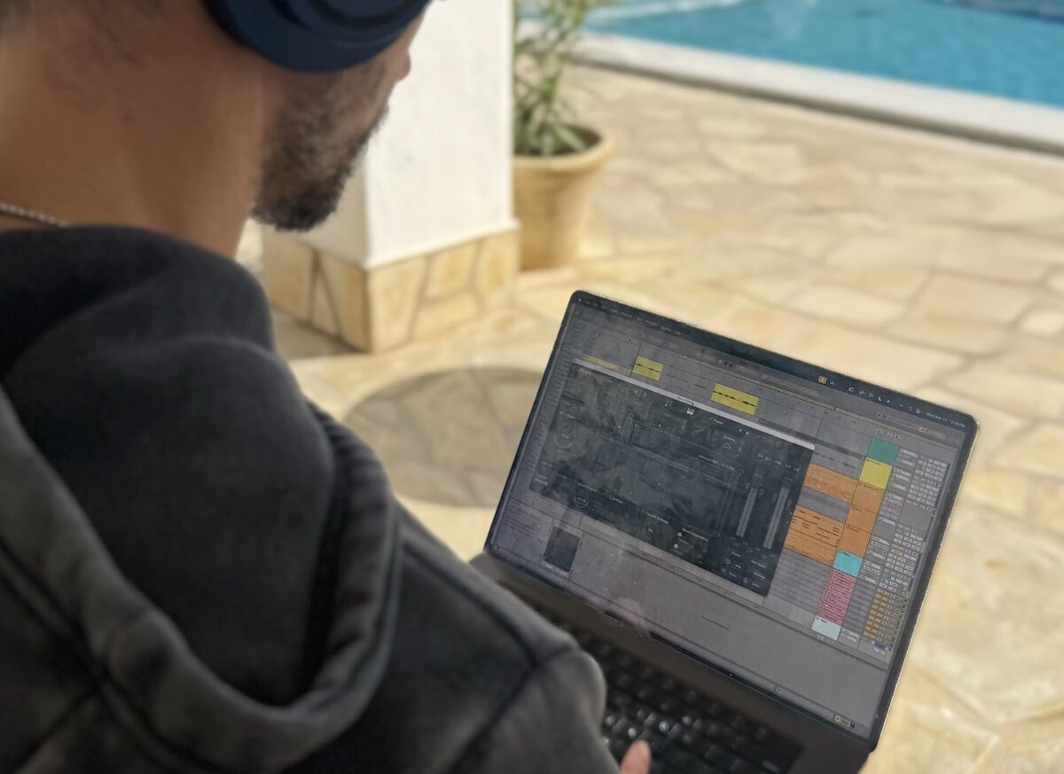 Nova Wolf using Ozone in a session