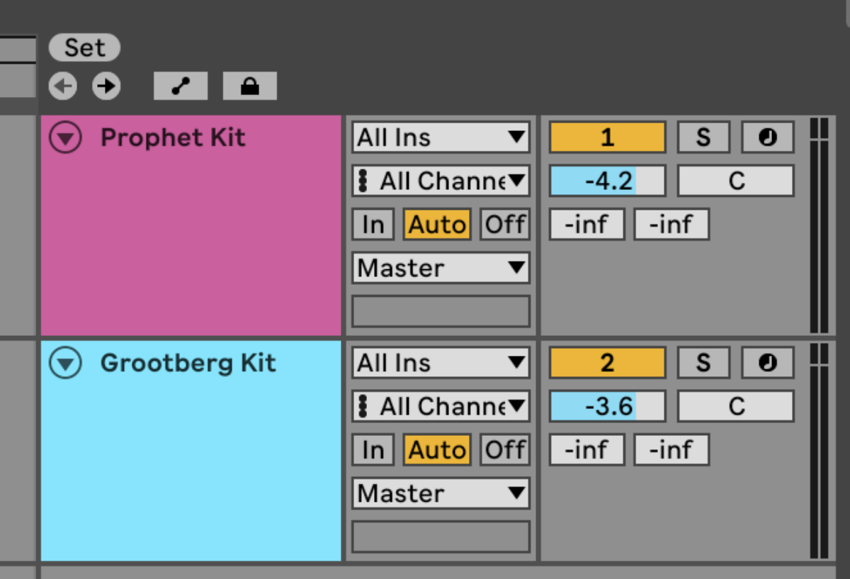 Balancing the Leap kit tracks