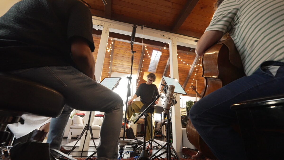 Ryan Lott with the LCO Producer Strings