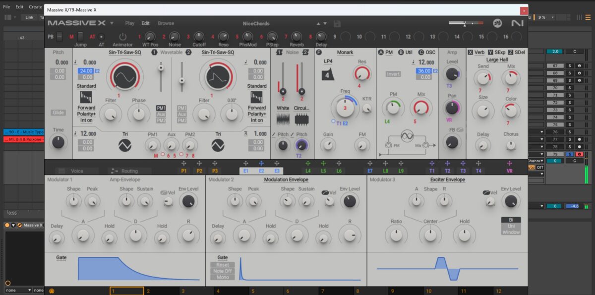 Mr. Bill's Massive X session