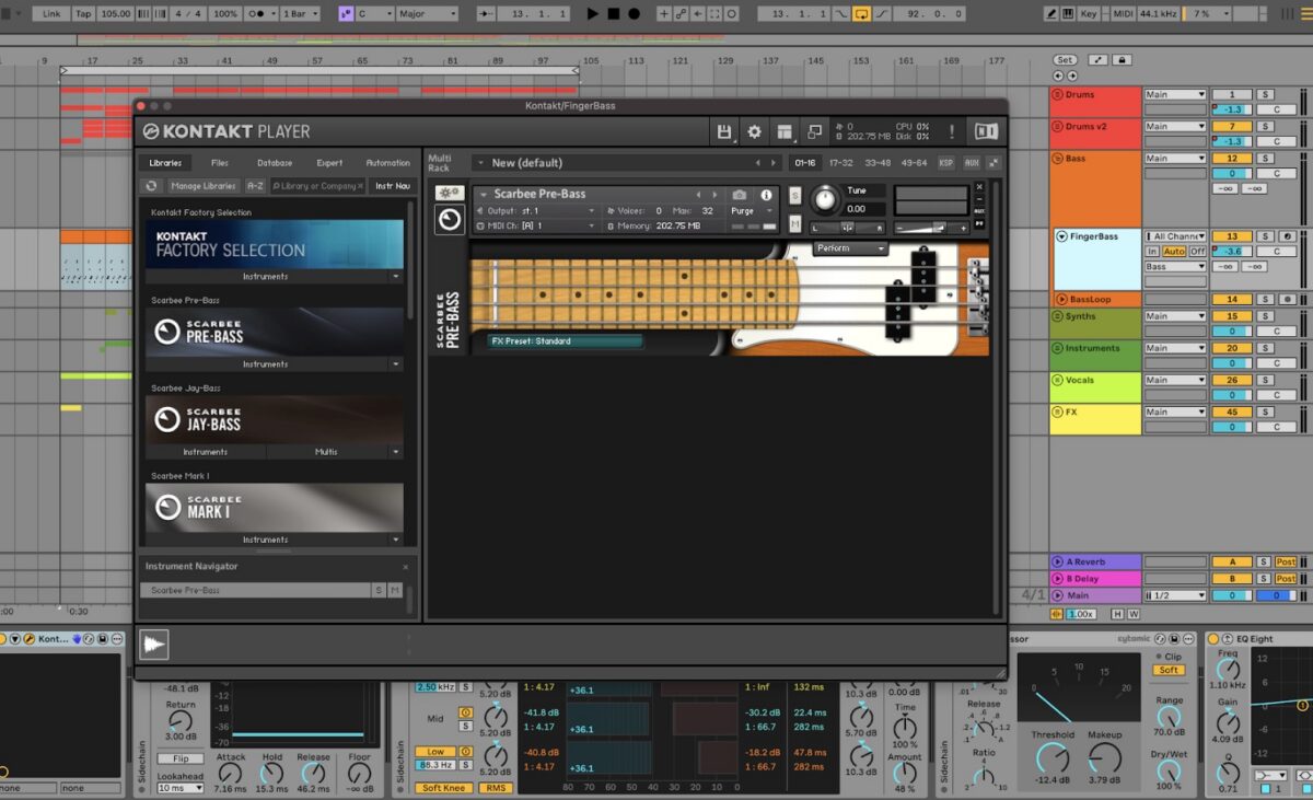 Scarbee Pre-Bass in Kontakt
